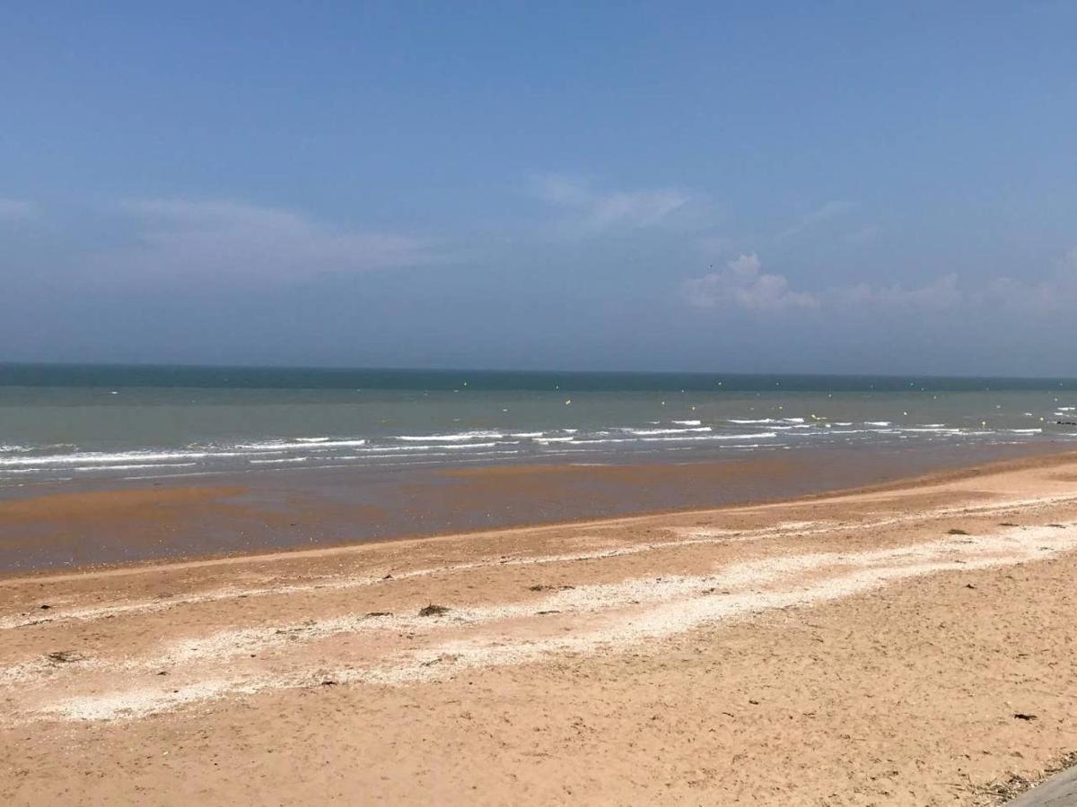 Beau Front De Mer Cosy Acces Direct Plage St Aubin Sur Mer Bernieres-sur-Mer Экстерьер фото