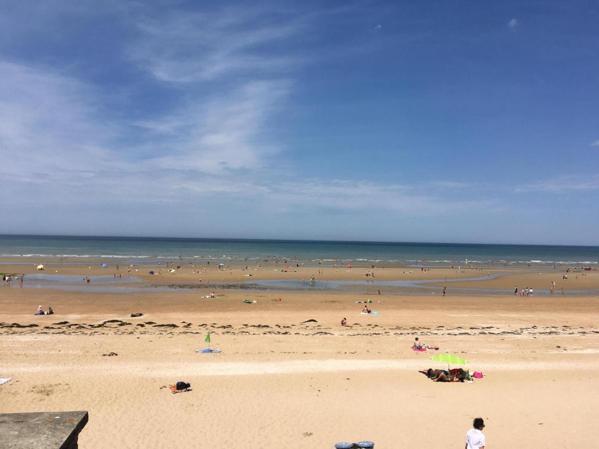 Beau Front De Mer Cosy Acces Direct Plage St Aubin Sur Mer Bernieres-sur-Mer Экстерьер фото